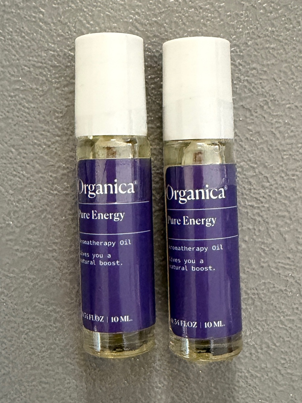 NEW Organica Pure Energy Aromatherapy Oil - Roll On